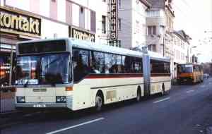 Троллейбус типа «Даймлер-Бенц/АЭГ О405ГДТ» в Эберсвальде