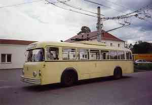Trolleybus of the German type AEG HS 56
