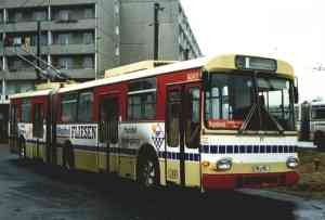 Шарнирно-сочленённый троллейбус австрийского типа Gräf & Stift GE 110 M16