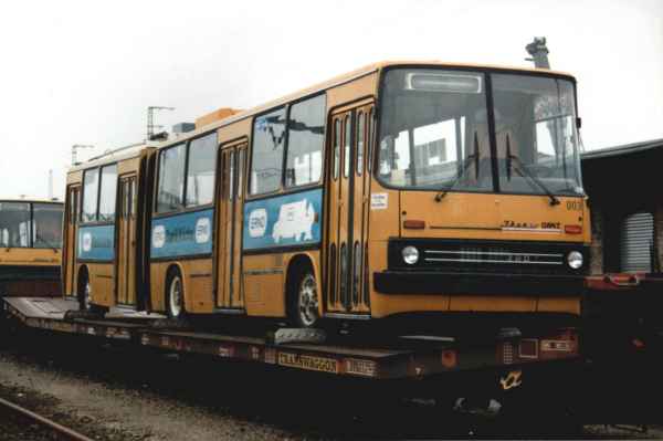 Шарнирносочленённый троллейбус № 03(V) венгерского типа Икарус 280.93 (изъят из обращения)