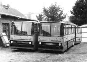 Articulated trolleybuses of the Hungarian type Ikarus 280.93