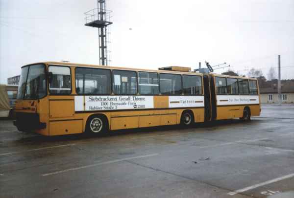 Шарнирно-сочленённый троллейбус № 19(III) венгерского типа «Икарус 280.93» (списан)