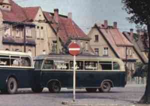 Trolleybus trailer of the GDR-type W 700