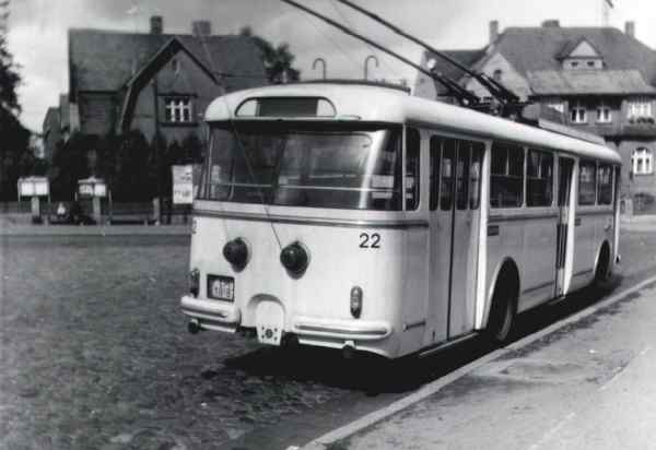 Троллейбус № 22(I) чехословацкого типа «Шкода 9Тр15» (списан)