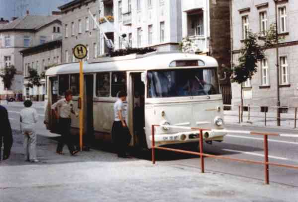 Trolleybus no. 24(I) of the Czech type ŠKODA 9 Tr15 (scrapped)