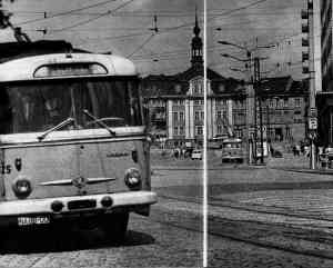 Gera trolleybuses of the Czech type ŠKODA 9 Tr for Eberswalde